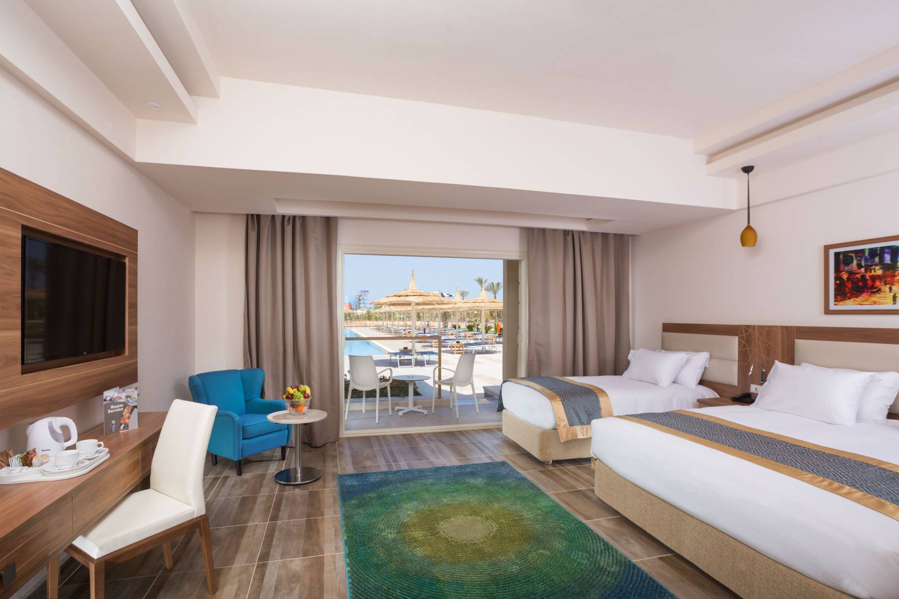 Albatros Aqua Park Sharm Hotell Rum bild