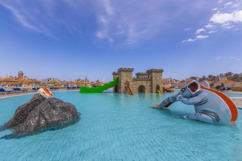 Albatros Aqua Park Sharm Hotell Exteriör bild